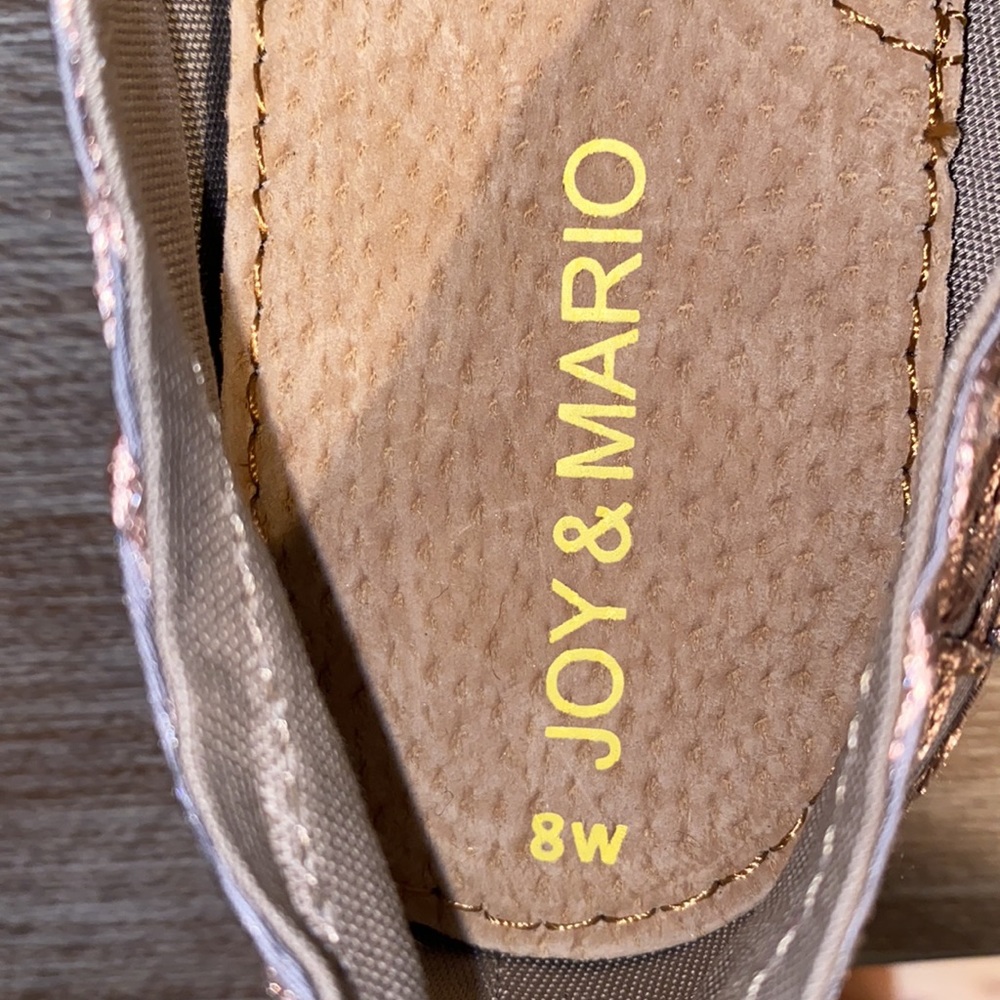 New Joy & Mario espadrilles Size 8 - Picture 7 of 7